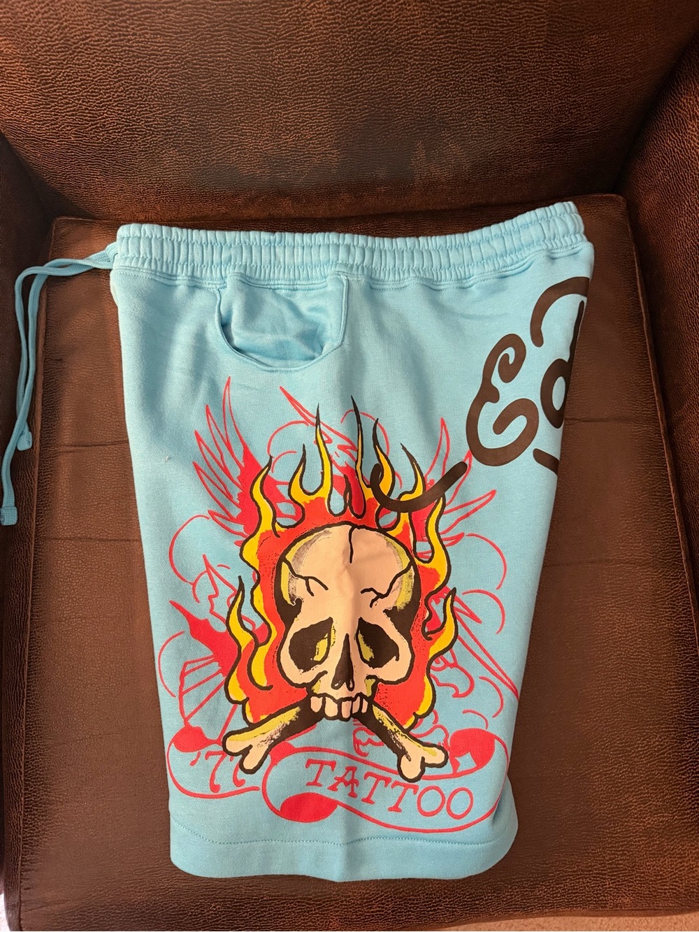 NWOT Ed Hardy Men’s Sweatshorts - size M